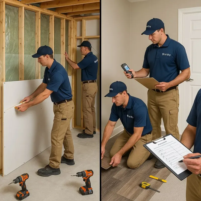 Repairs and Reconstruction process in Minnetrista, MN